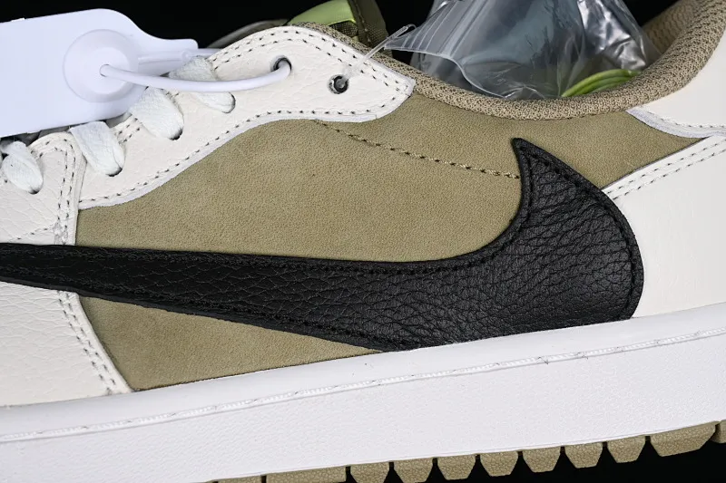 All categories Air Jordan Jordan series basketball shoes Air Jordan 1 Low Travis Scott x Air Jordan 1 Low OG AJ1 Joe 1 joint undercut low-top basketball shoes FZ3124-200